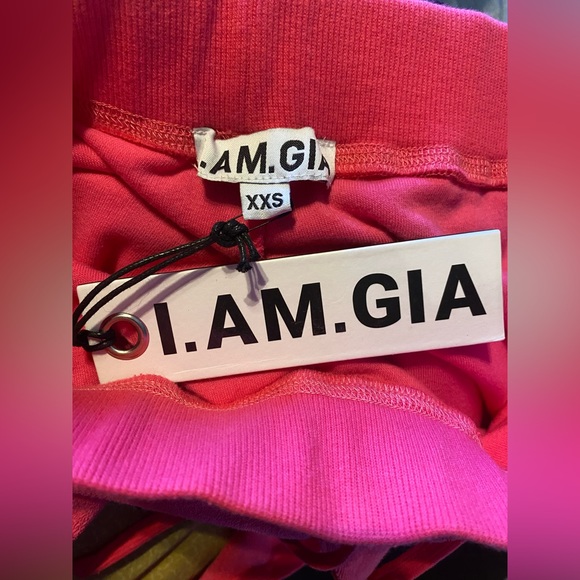 Nwt: I AM GIA  🌺KAMERON TERRY TRACKPANT - Picture 7 of 8